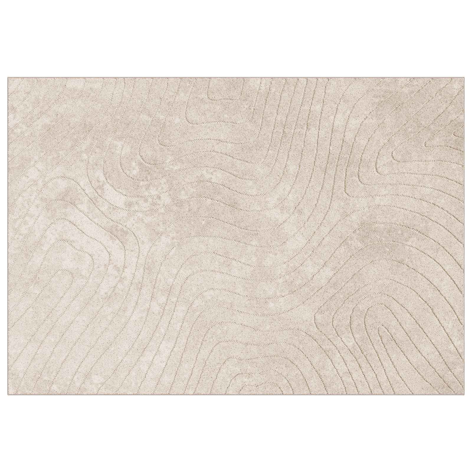 Tepisi za područja PALMERAS Bež 160 x 230 cm Poliester