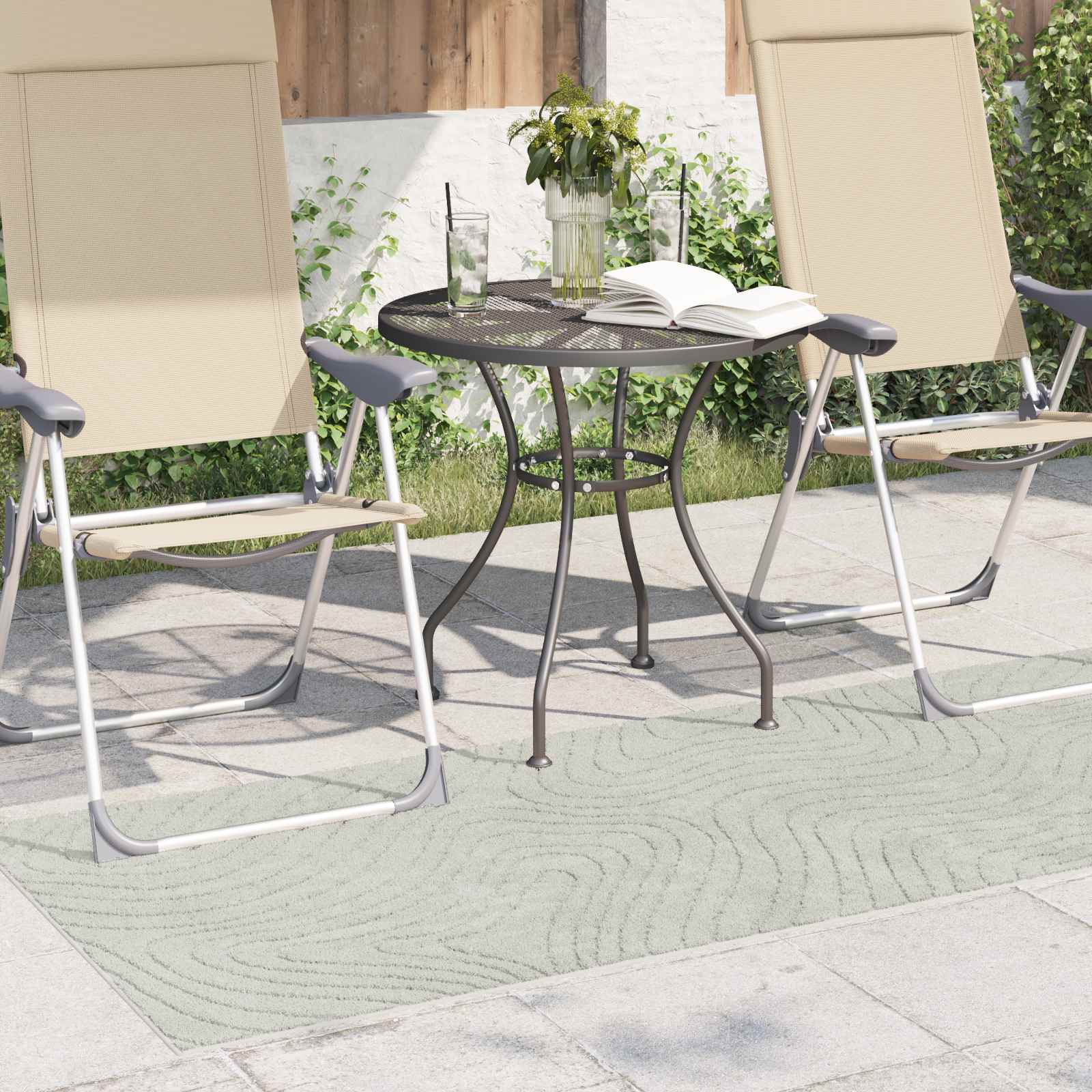 Tepisi za područja PALMERAS Zelena 80 x 150 cm Poliester