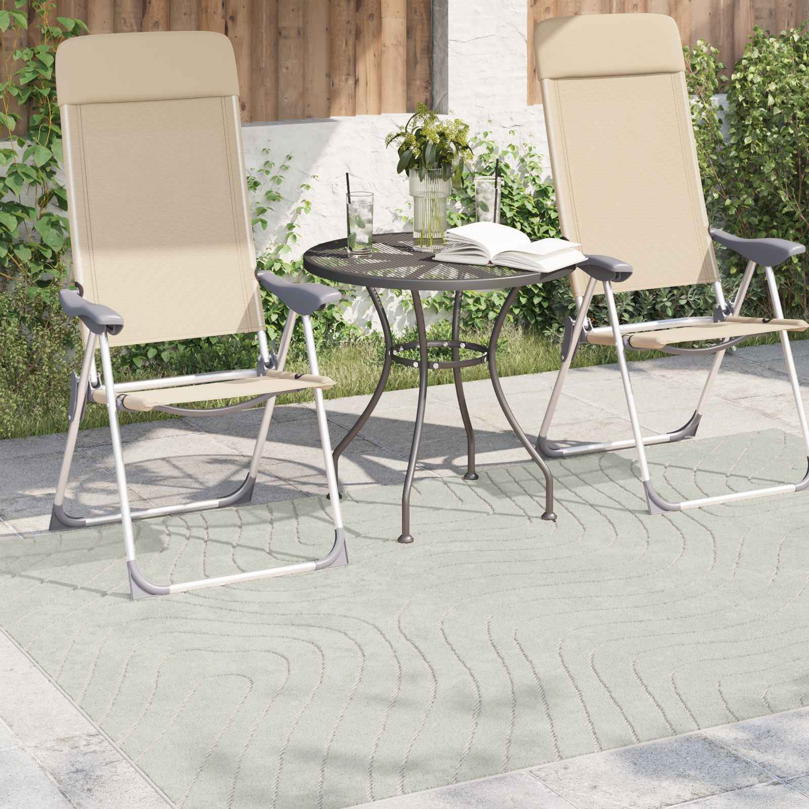 Tepisi za područja PALMERAS Zelena 140 x 200 cm Poliester