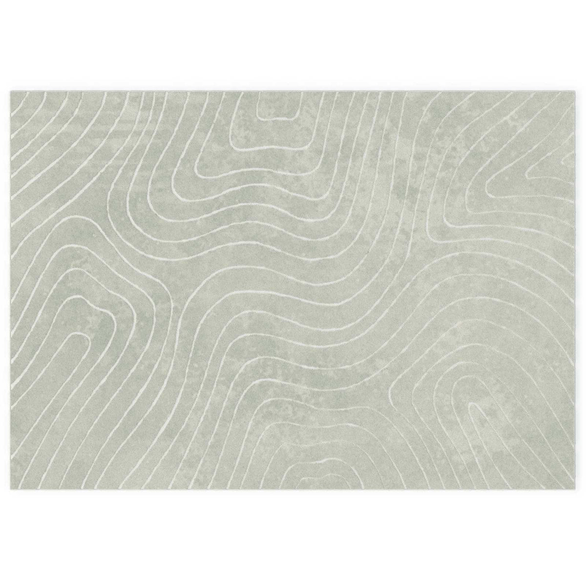 Tepisi za područja PALMERAS Zelena 240 x 340 cm Poliester