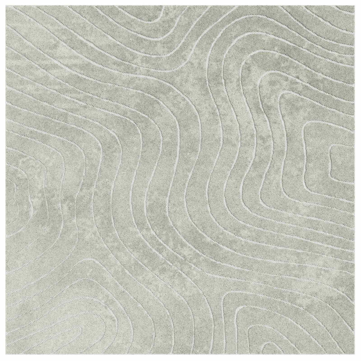 Tepisi za područja PALMERAS Zelena 200 x 200 cm Poliester