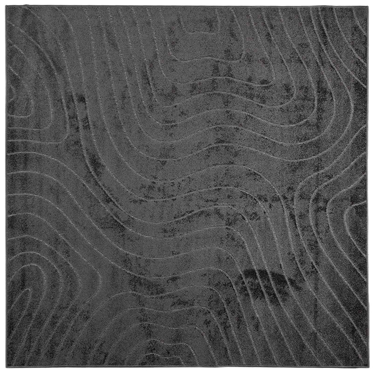 Tepisi za područja PALMERAS Antracit 200 x 200 cm Poliester