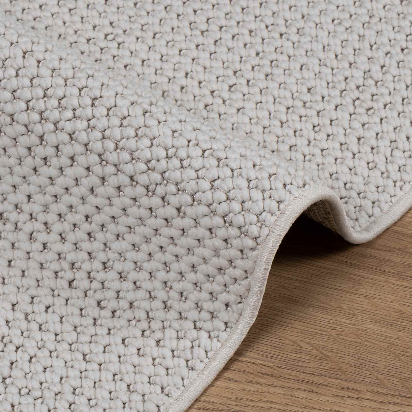 Tepisi za područja Pravokutni LUGO Krema 200 x 80 cm Poliester