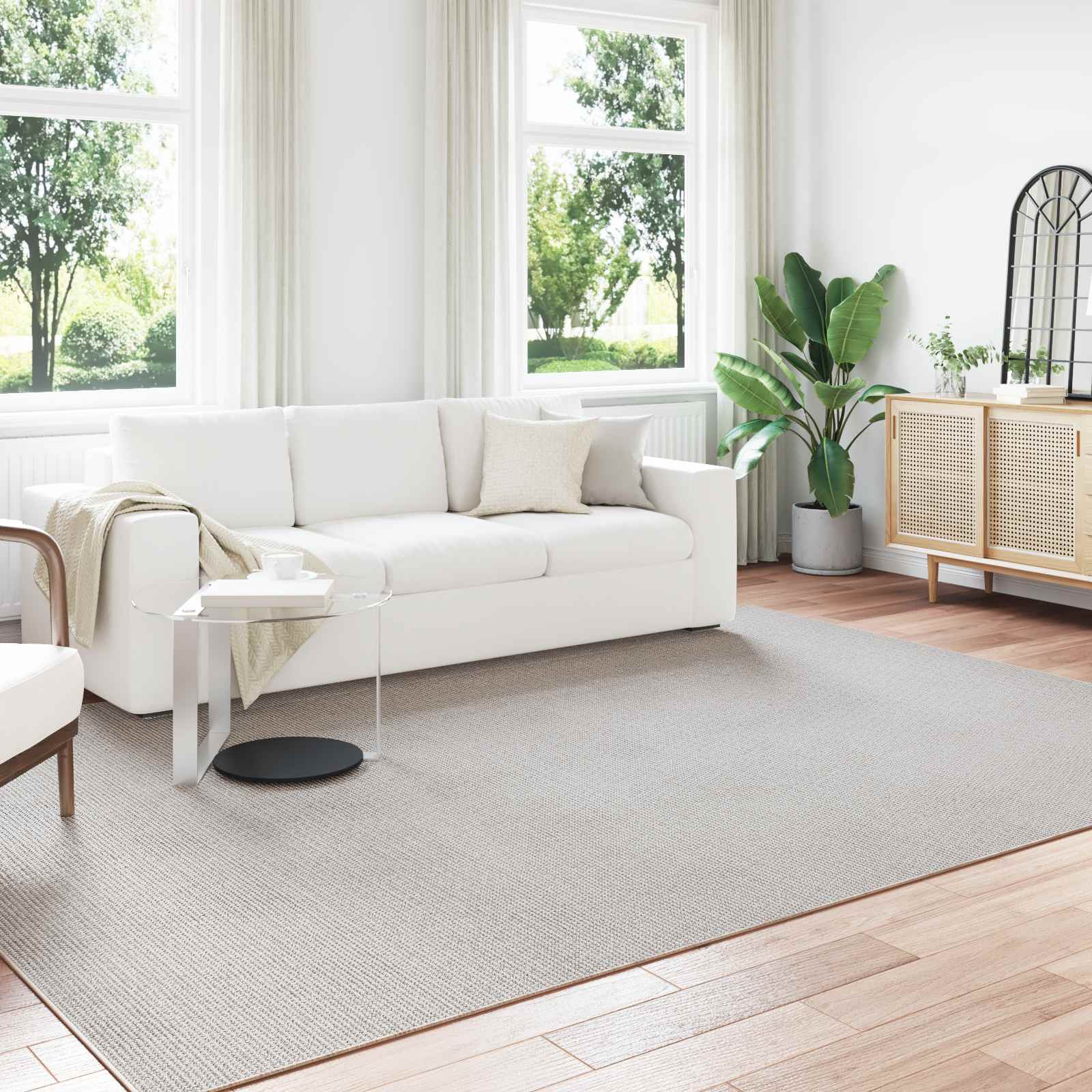 Tepisi za područja Pravokutni LUGO Krema 280 x 200 cm Poliester