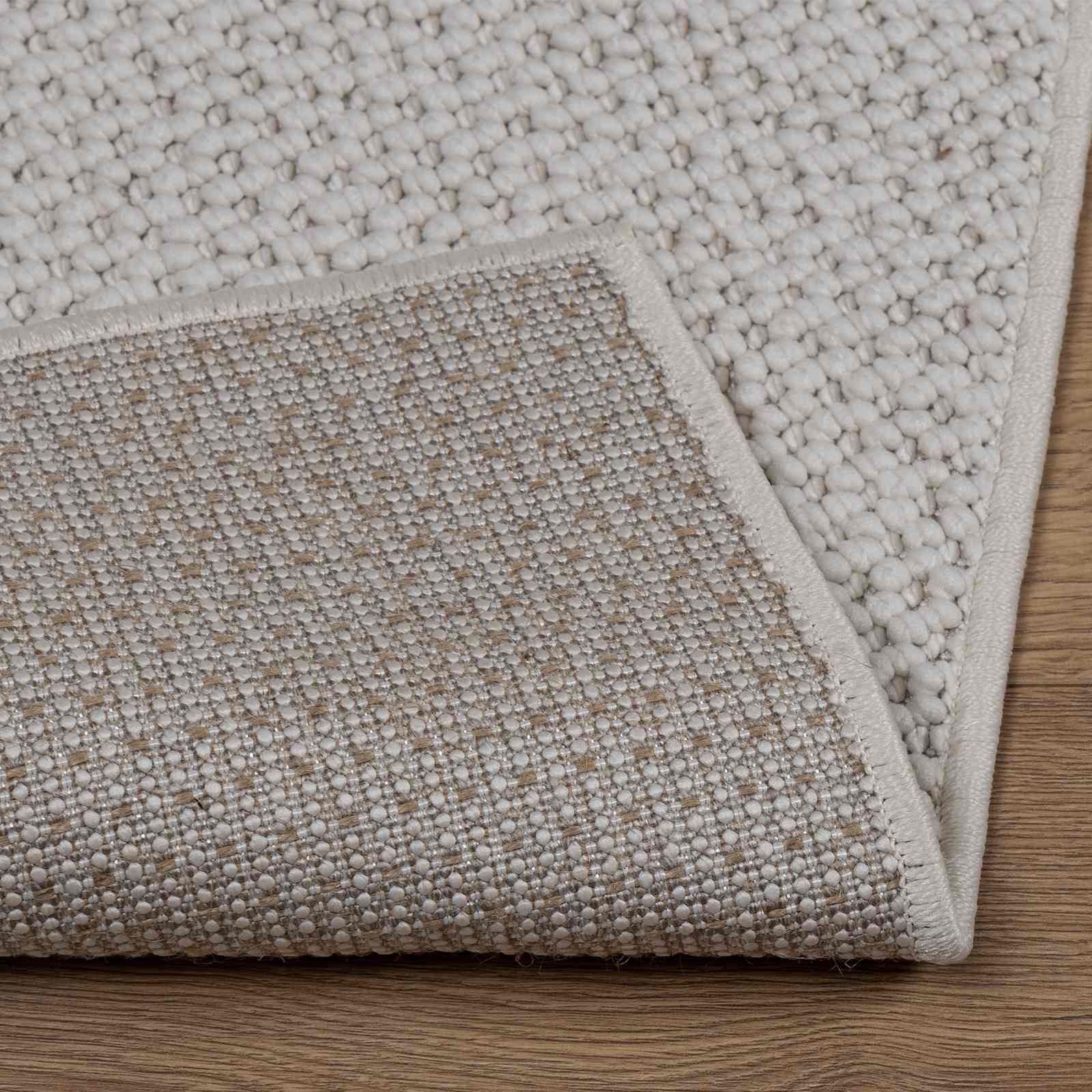 Tepisi za područja Četvrtasti LUGO Krema 200 x 200 cm Poliester