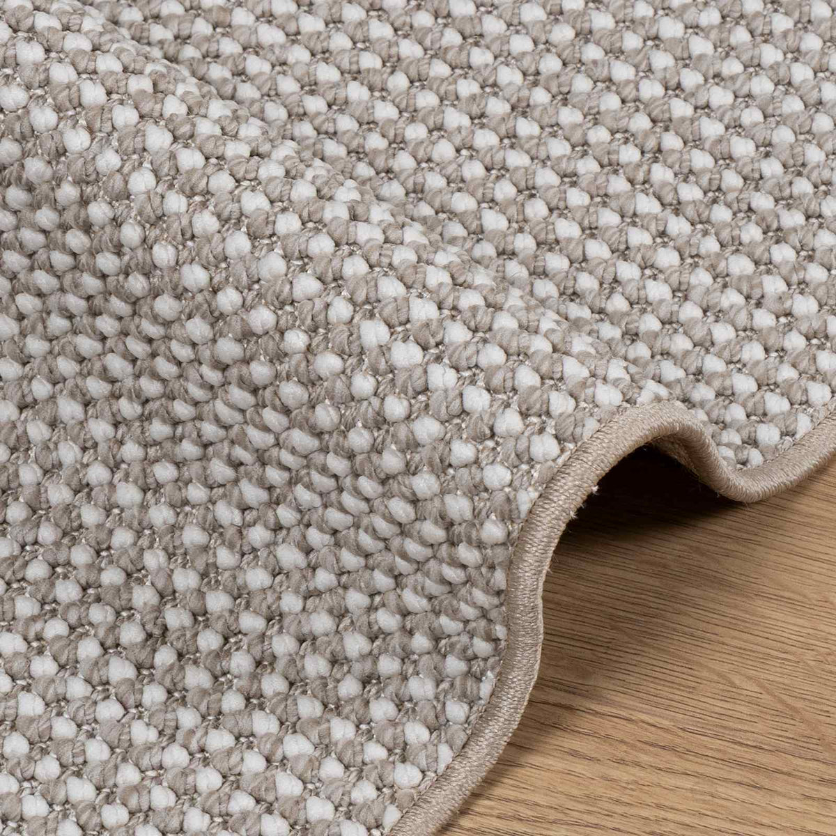 Tepisi za područja LUGO Krem i Taupe 200 x 80 cm Poliester