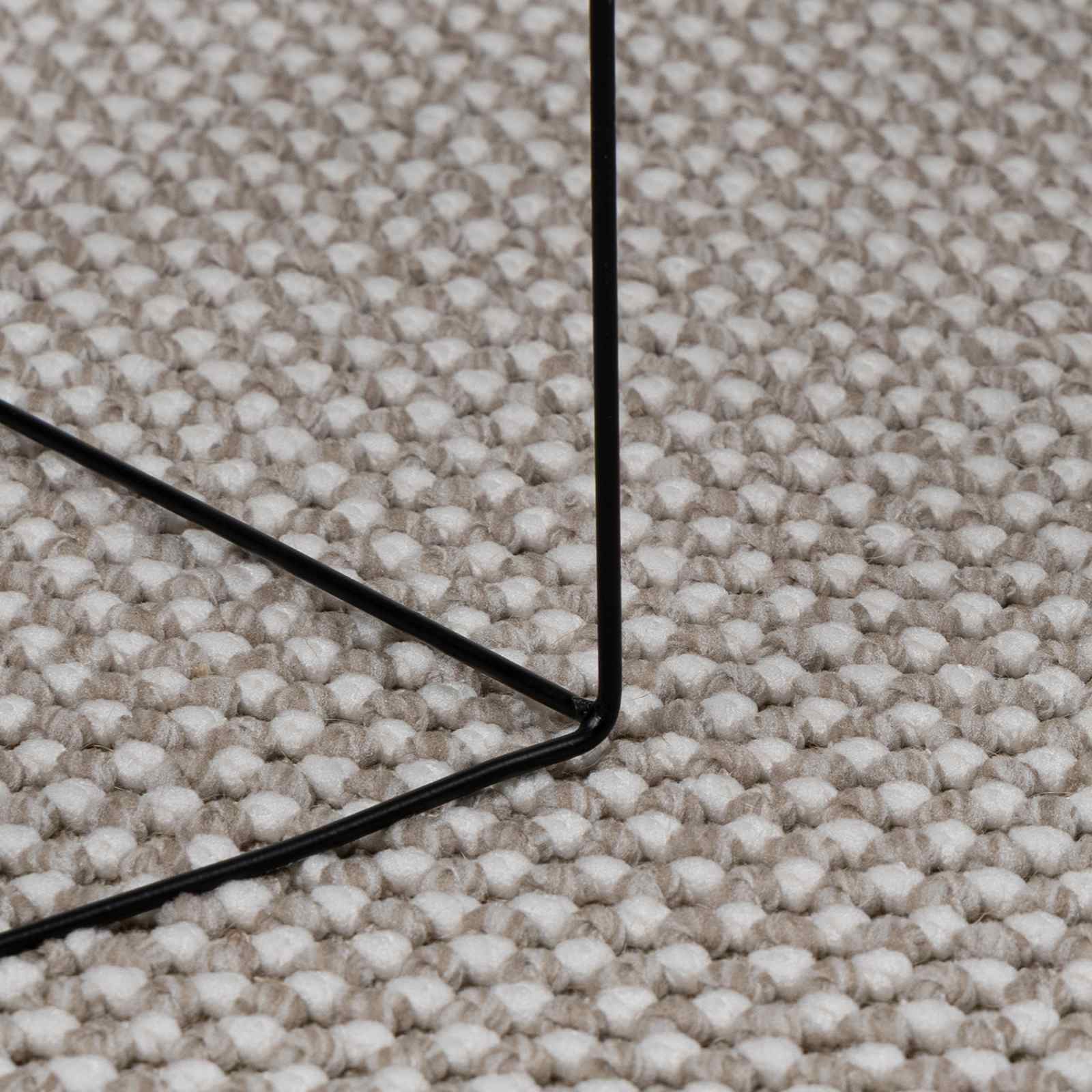 Tepisi za područja LUGO Krem i Taupe 280 x 200 cm Poliester