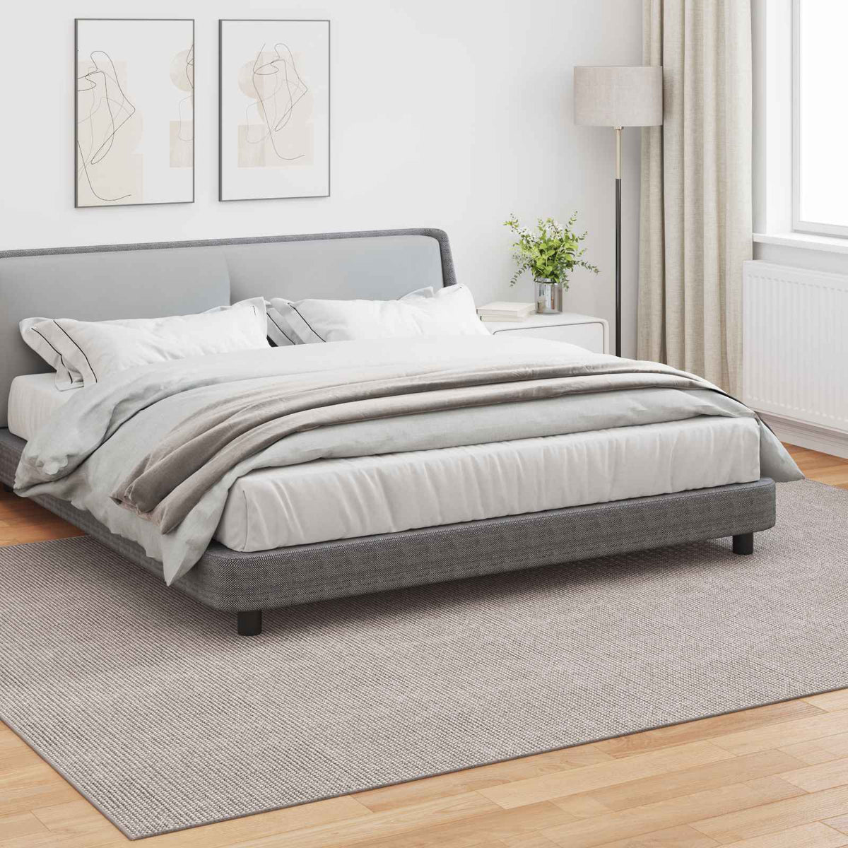 Tepisi za područja LUGO Krem i Taupe 340 x 240 cm Poliester