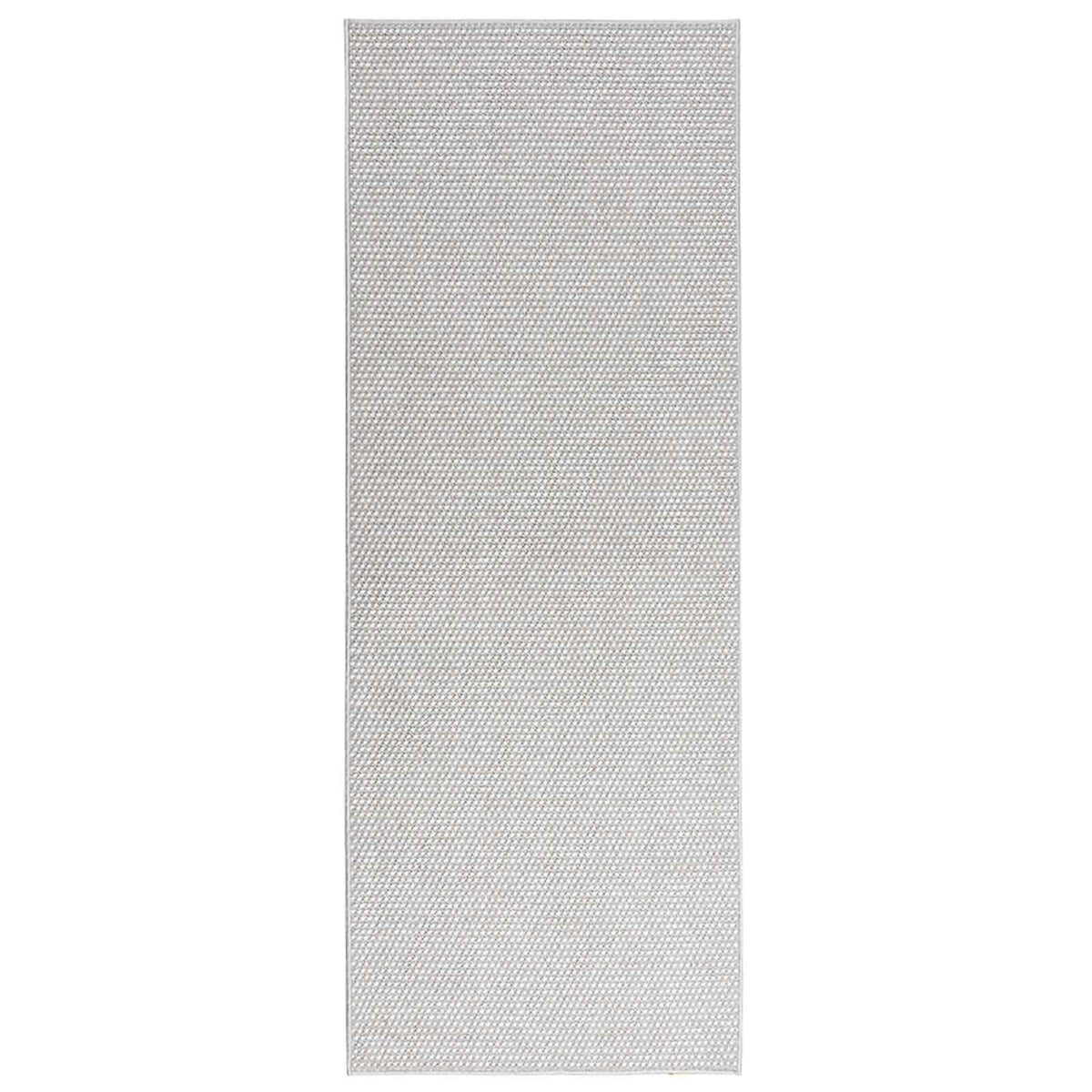 Tepisi za područja LUGO Krem i Siva 80 x 150 cm Poliester