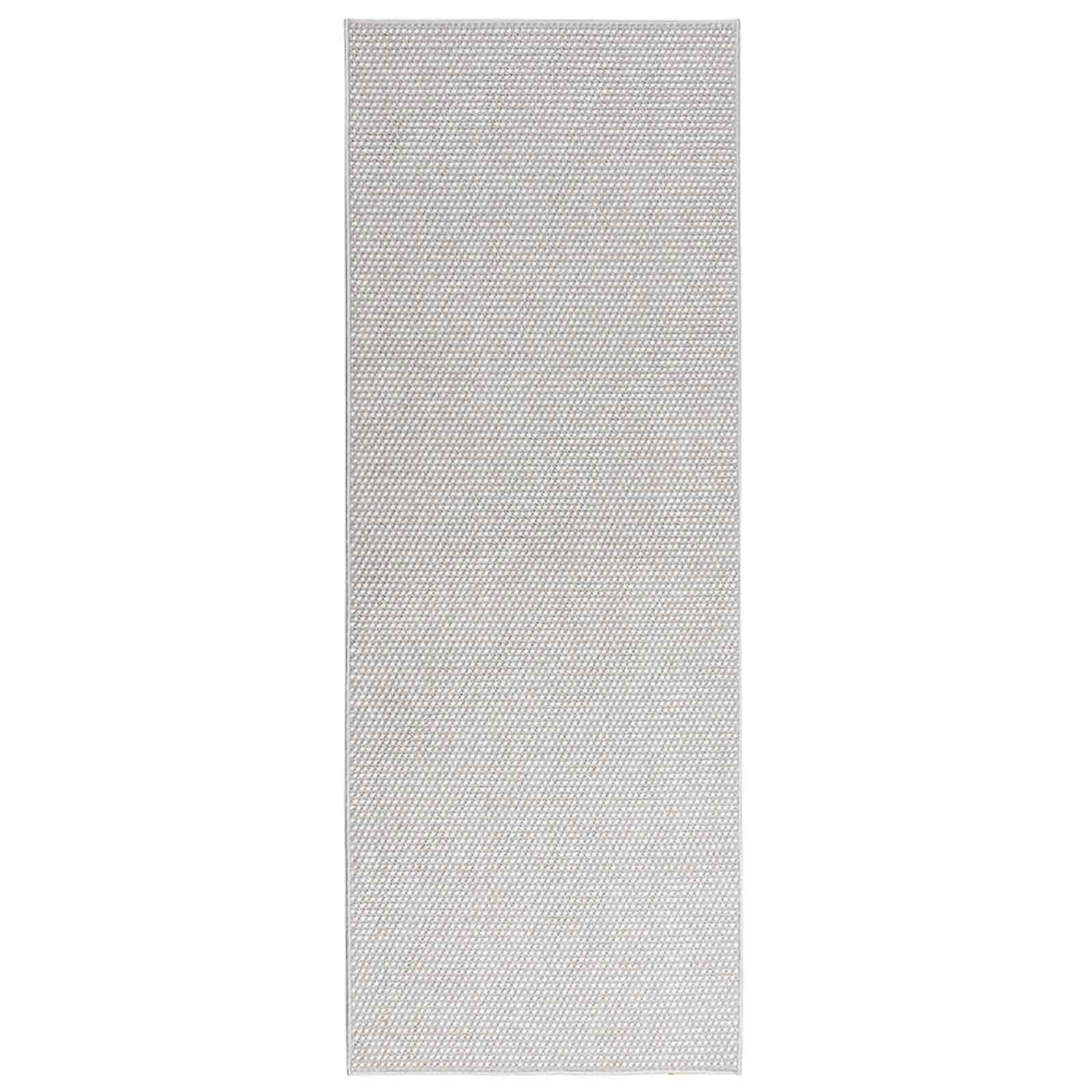 Tepisi za područja LUGO Krem i Siva 80 x 200 cm Poliester