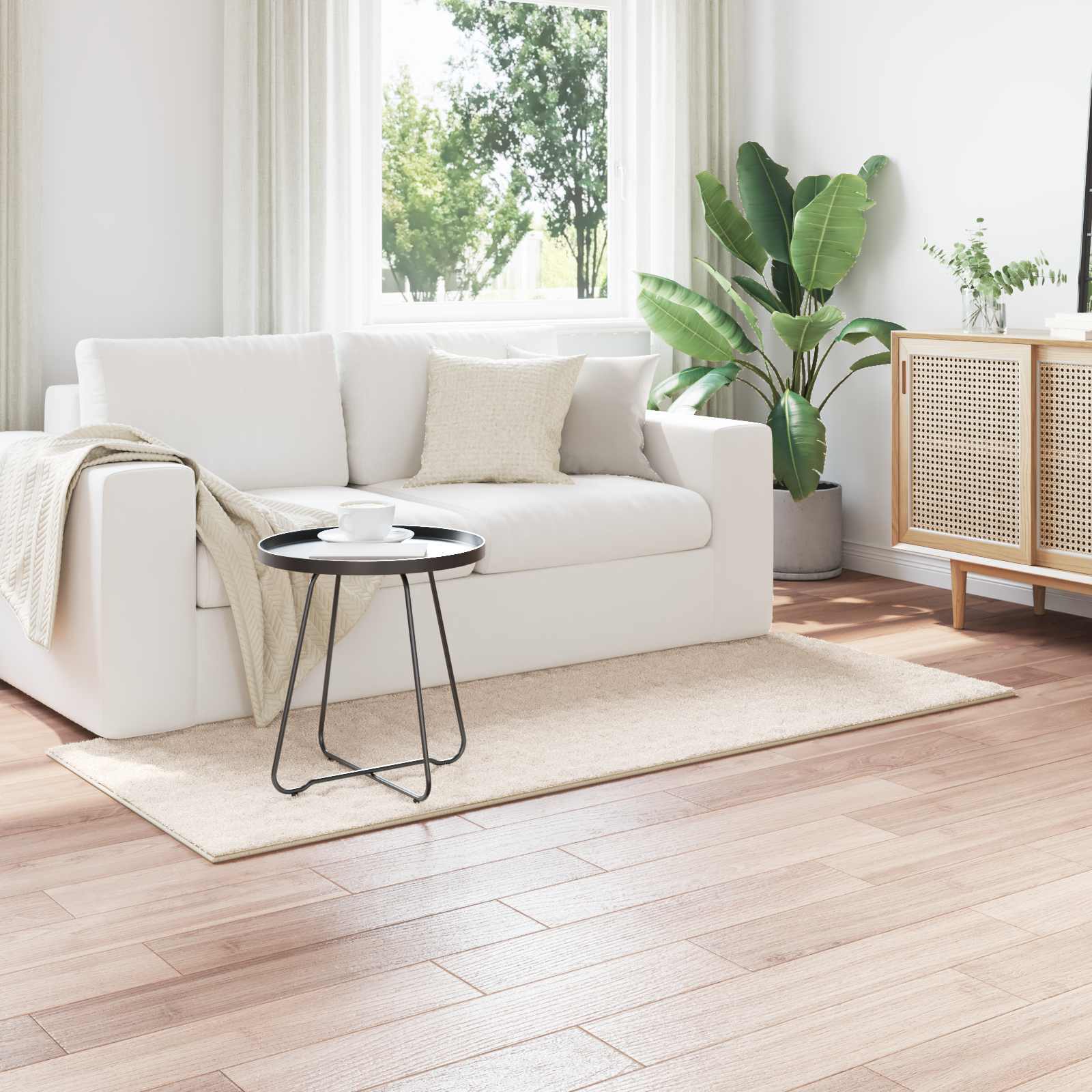 Tepisi za područja Pravokutni SIROLO Bež 150 x 80 cm Poliester