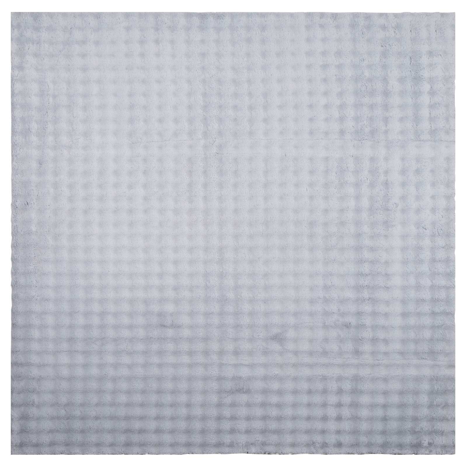Tepisi za područja Četvrtasti SIROLO Sivi 200 x 200 cm