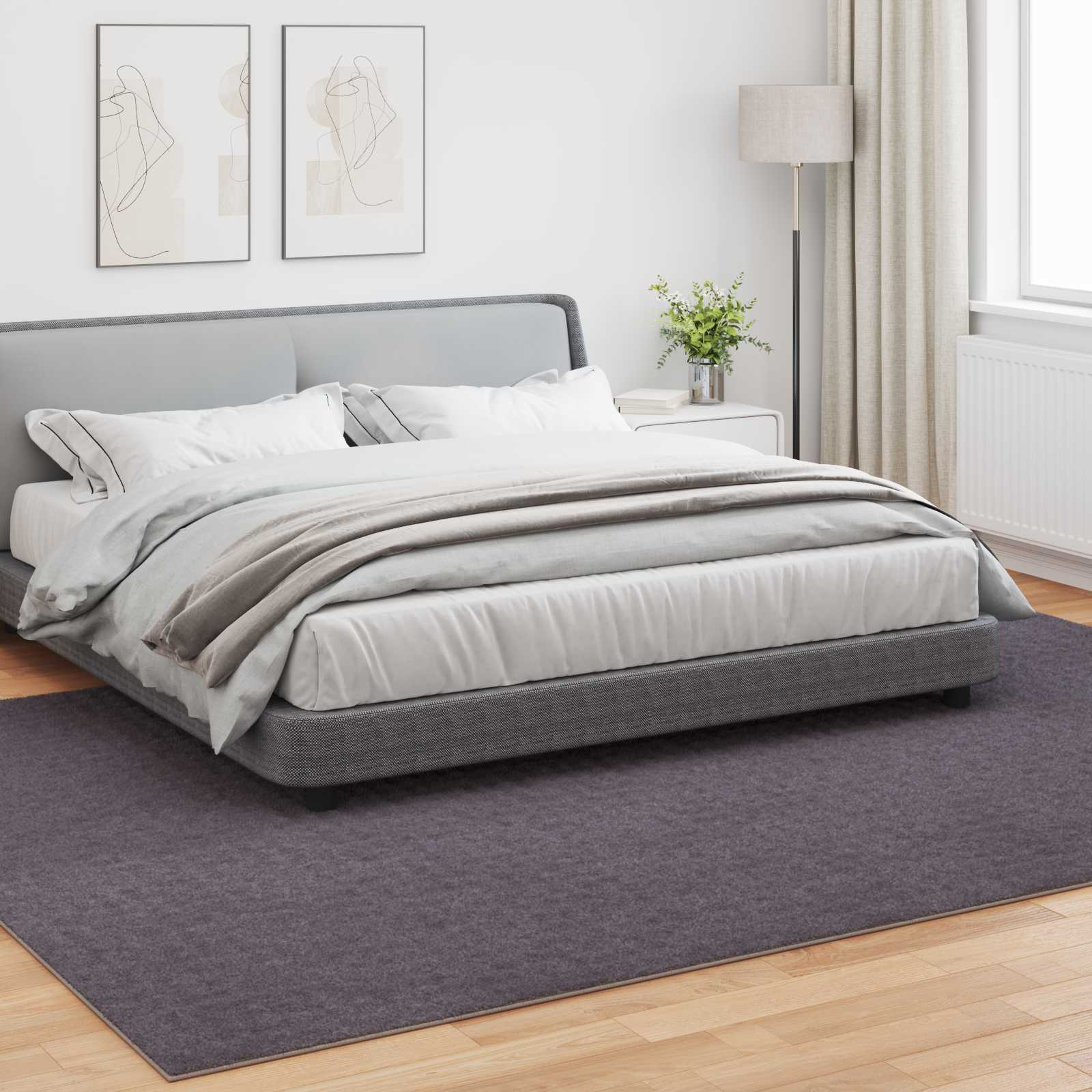 Tepisi za područja SIROLO Antracit 280 x 200 cm Poliester