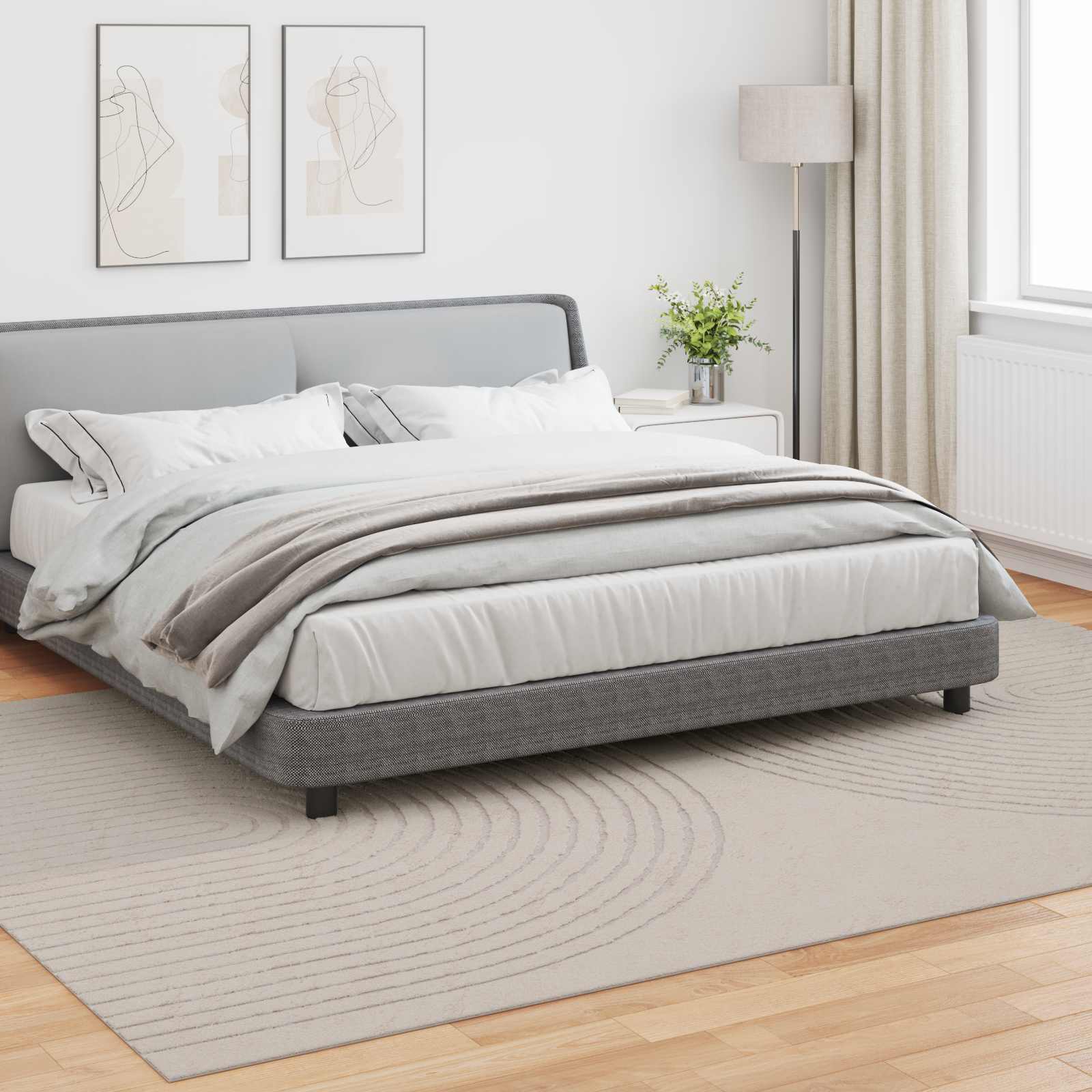 Tepisi za područja GALATI Krema 340 x 240 cm Poliester