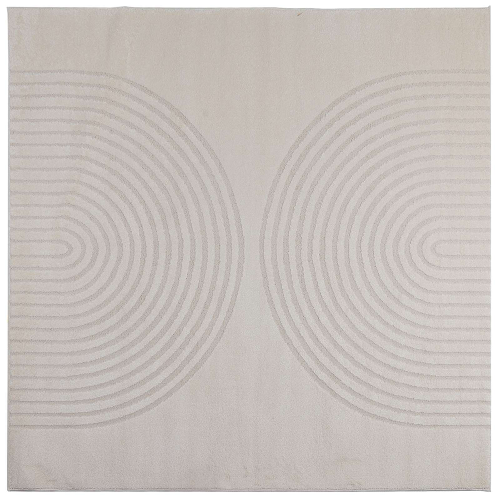 Tepisi za područja GALATI Krema 120 x 120 cm Poliester