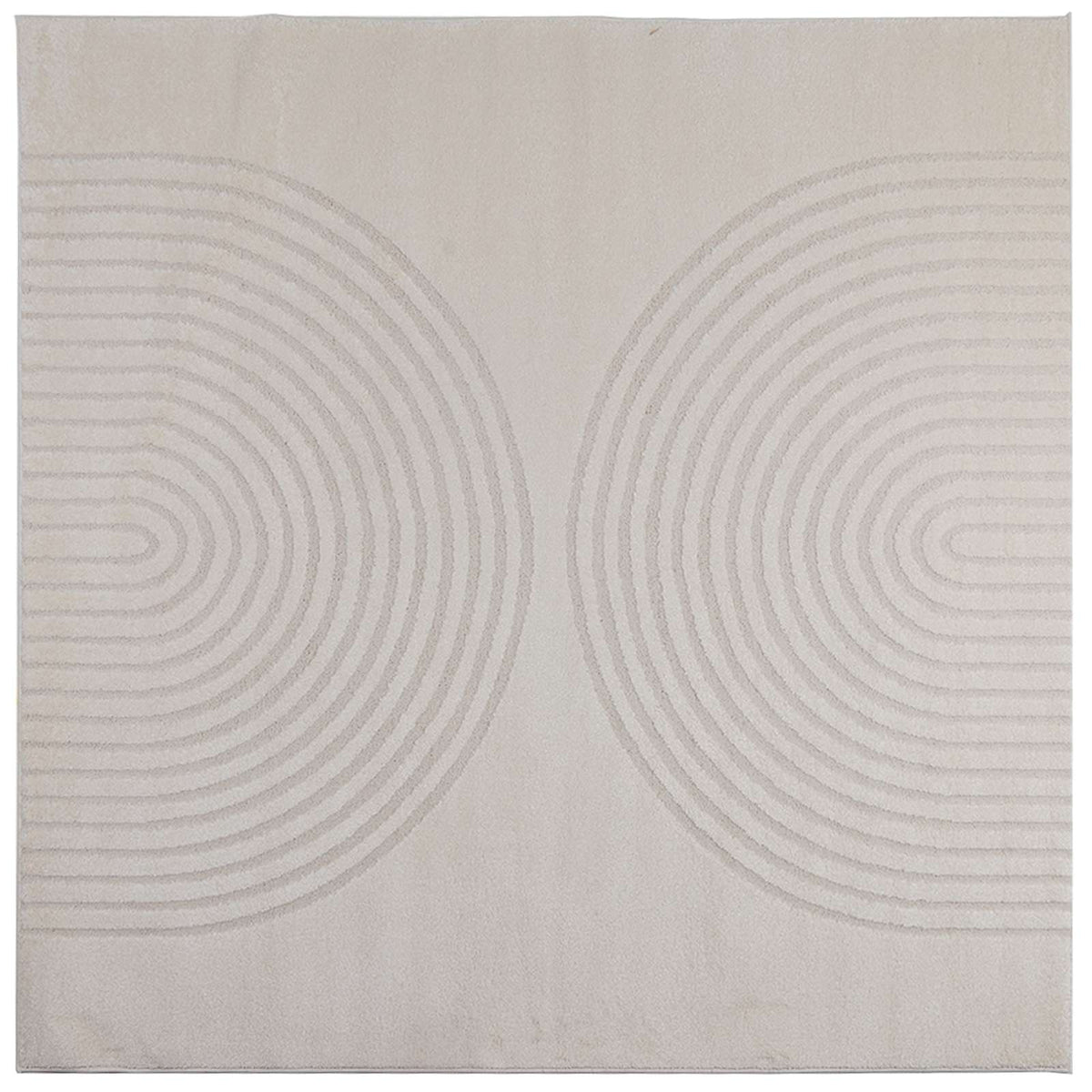 Tepisi za područja GALATI Krema 200 x 200 cm Poliester