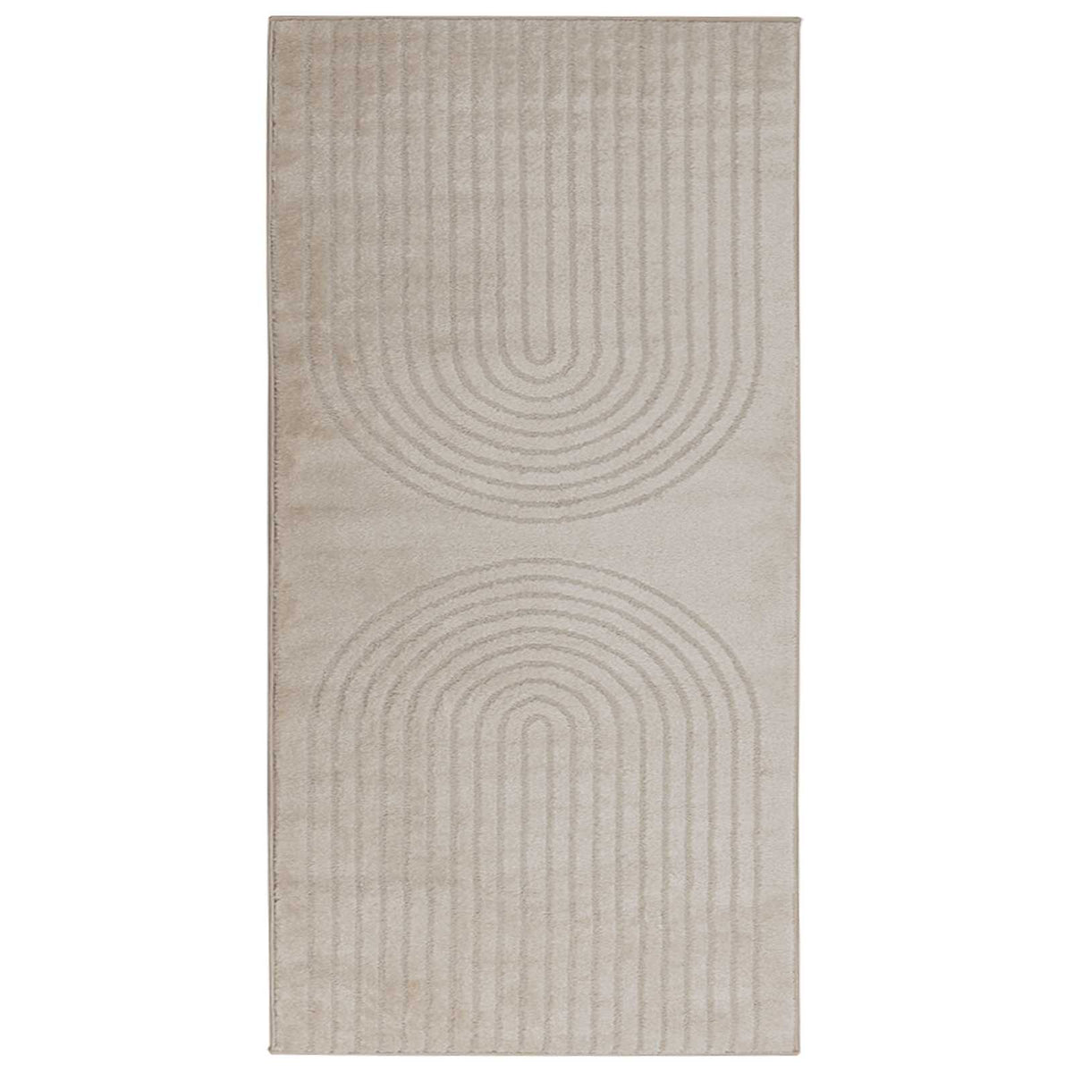 Tepisi za područja Pravokutni GALATI Bež 150 x 80 cm Poliester