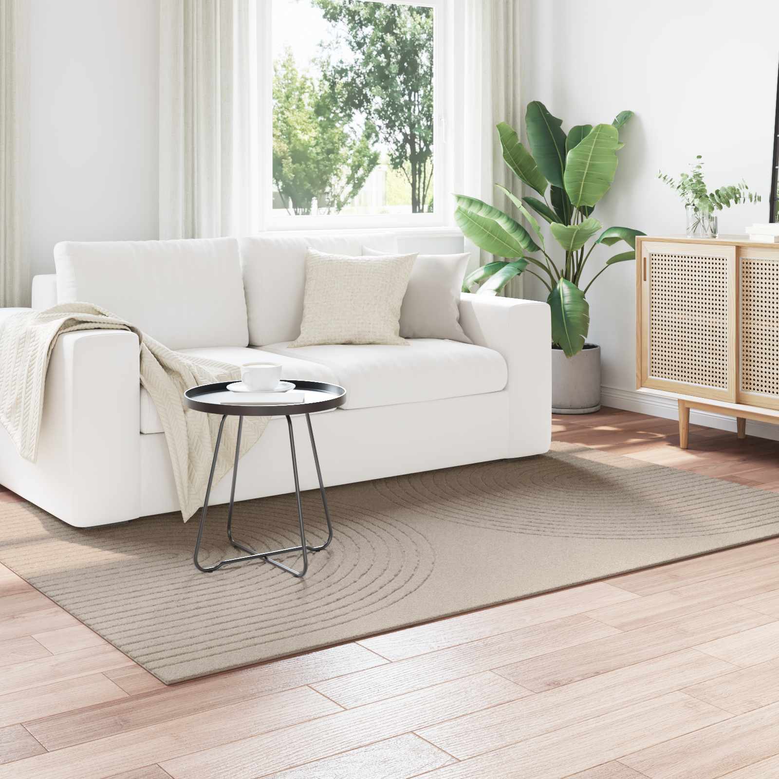 Tepisi za područja Pravokutni GALATI Bež 230 x 160 cm Poliester