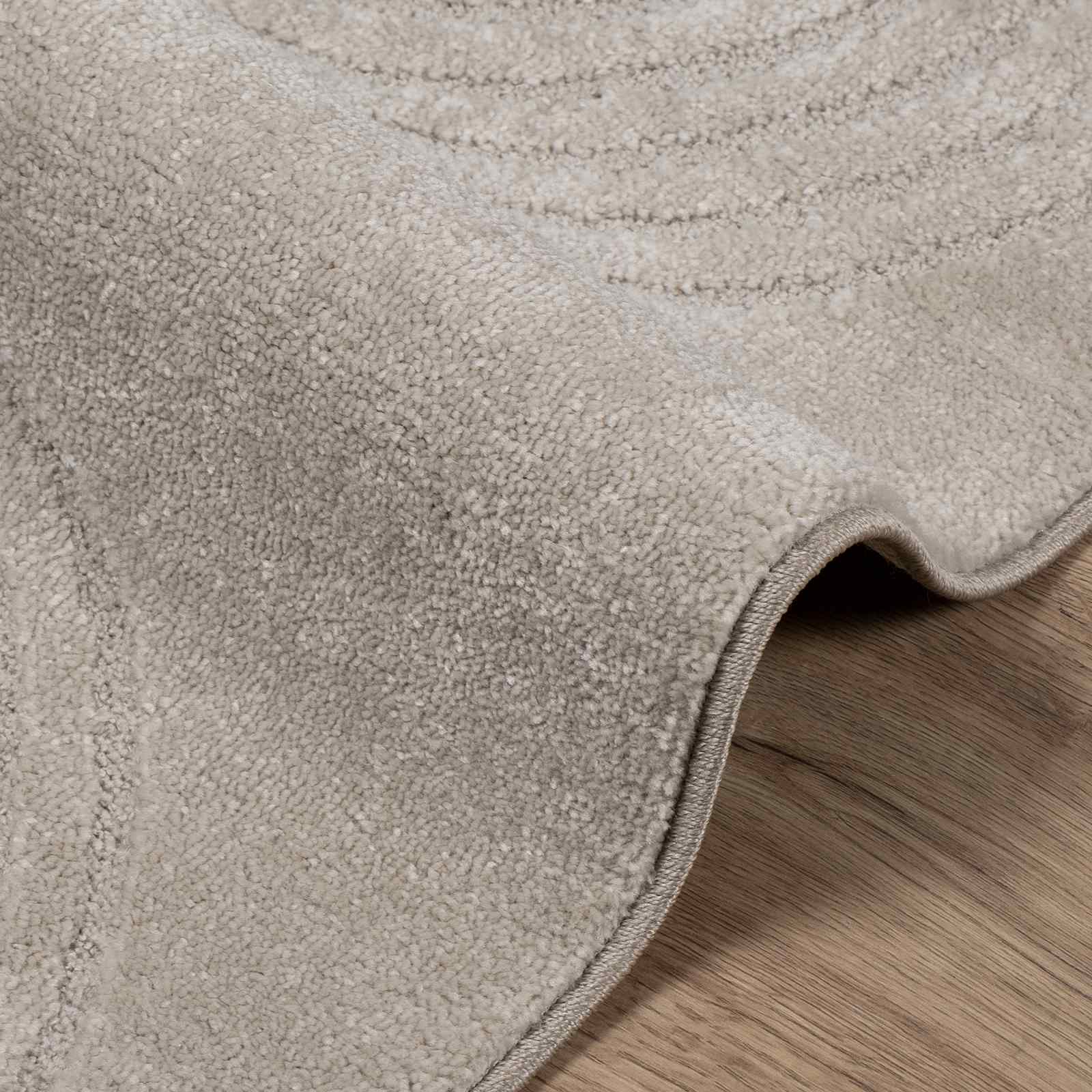 Tepisi za područja Četvrtasti GALATI Bež 200 x 200 cm Poliester