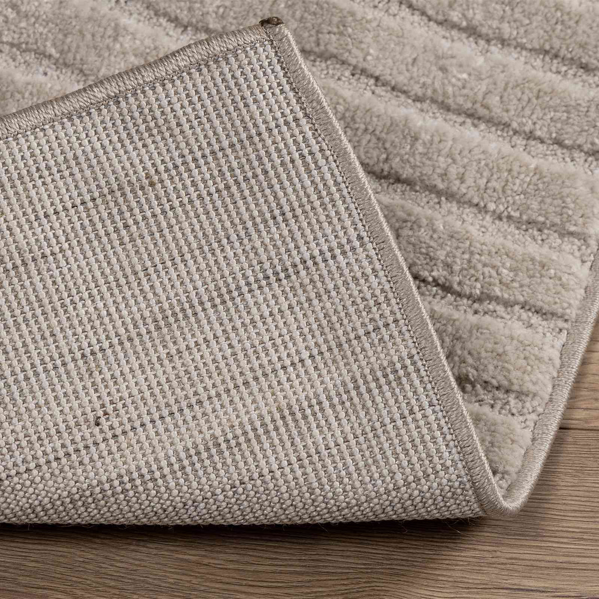 Tepisi za područja Četvrtasti GALATI Bež 240 x 240 cm Poliester