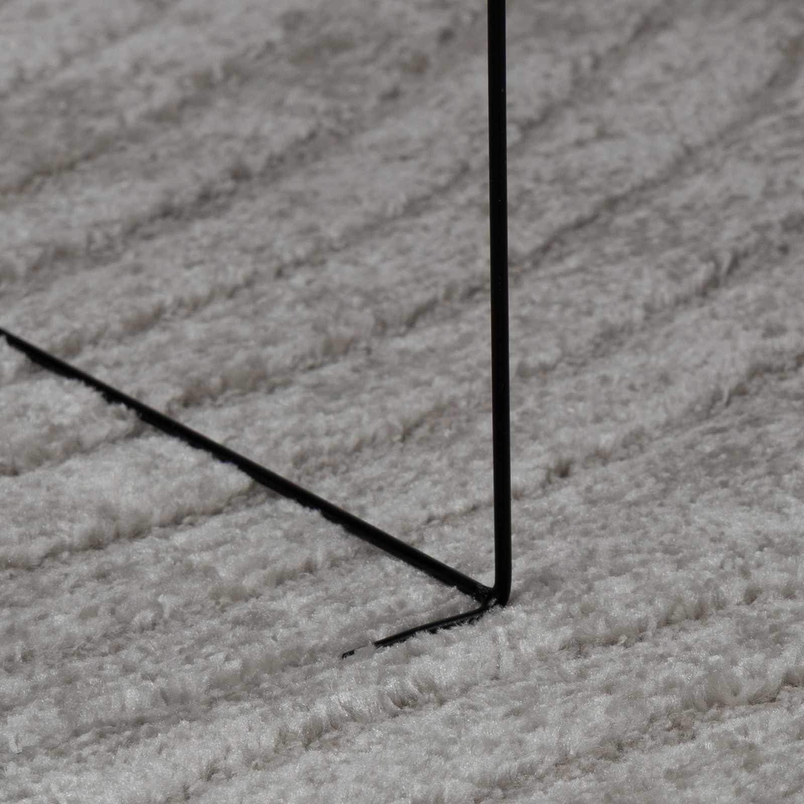 Tepisi za područja Četvrtasti GALATI Sivi 200 x 200 cm