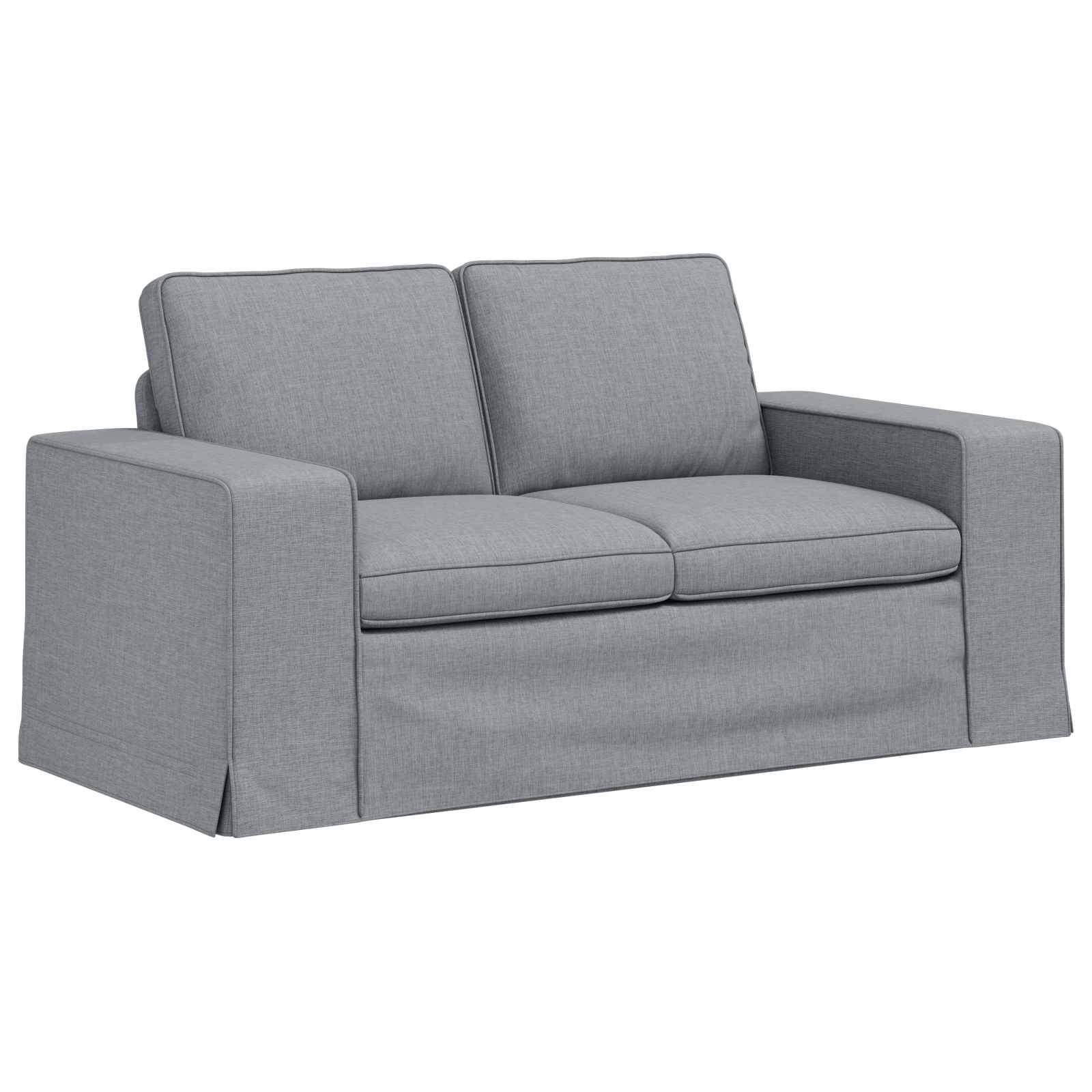 Set sofe 2 pcs Svijetlo siva 162 x 80 x 82 cm tkanina