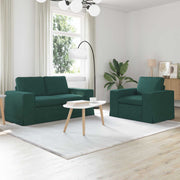 Set sofe 2 pcs Tamnozelena 162 x 80 x 82 cm tkanina