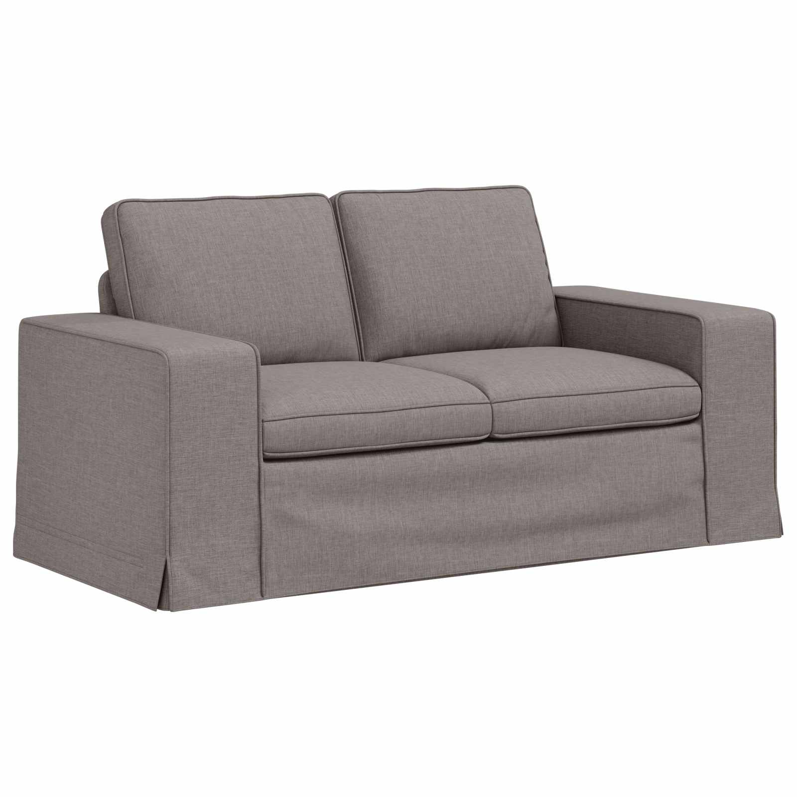 Set sofe 2 pcs Sivo-smeđa 162 x 80 x 82 cm tkanina