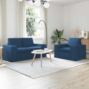 Set sofe 2 pcs Plava 162 x 80 x 82 cm tkanina