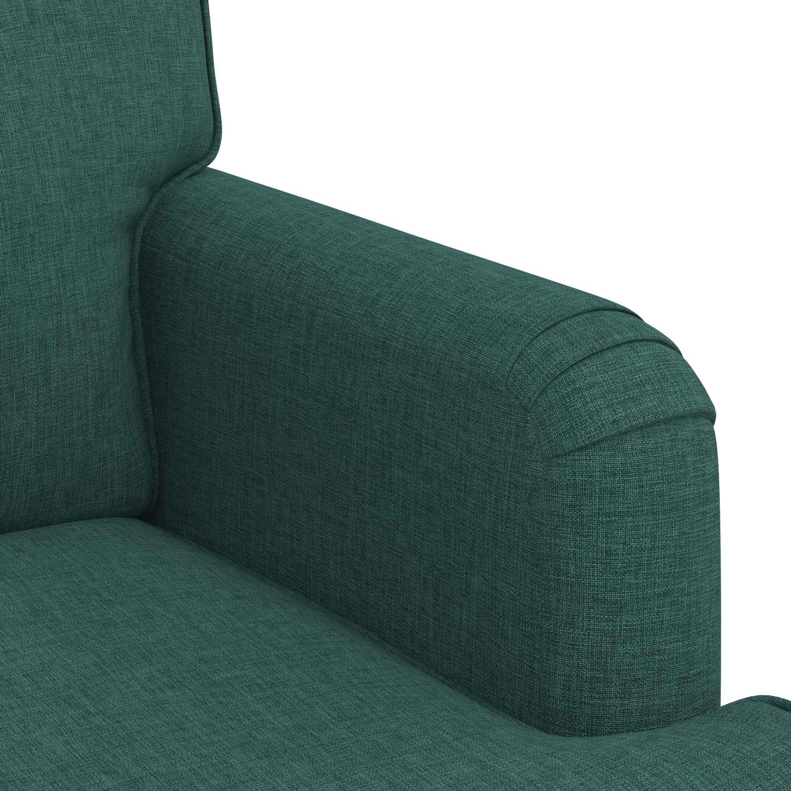 Set sofe 2 pcs Tamnozelena 144 x 80 x 85 cm tkanina