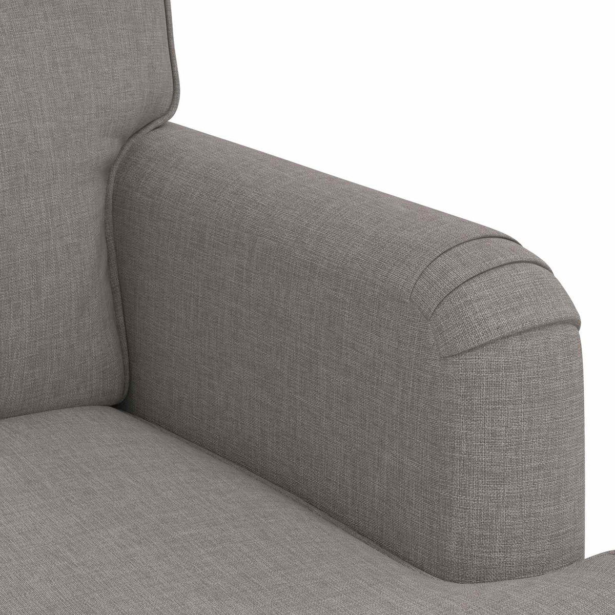 Set sofe 2 pcs Sivo-smeđa 144 x 80 x 85 cm tkanina