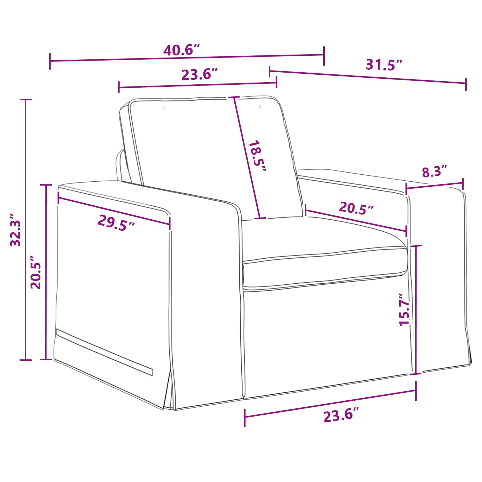 Set sofe 2 pcs Tamno siva 182 x 80 x 82 cm tkanina