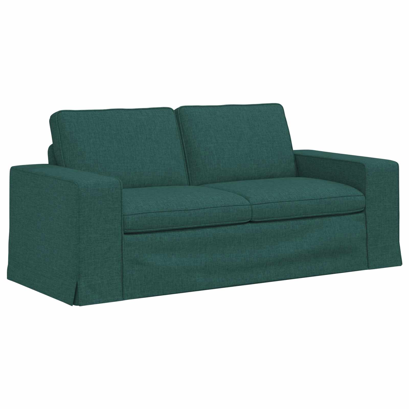 Set sofe 2 pcs Tamnozelena 182 x 80 x 82 cm tkanina
