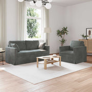 Set sofe 2 pcs Tamno siva 158 x 78 x 80 cm Baršun