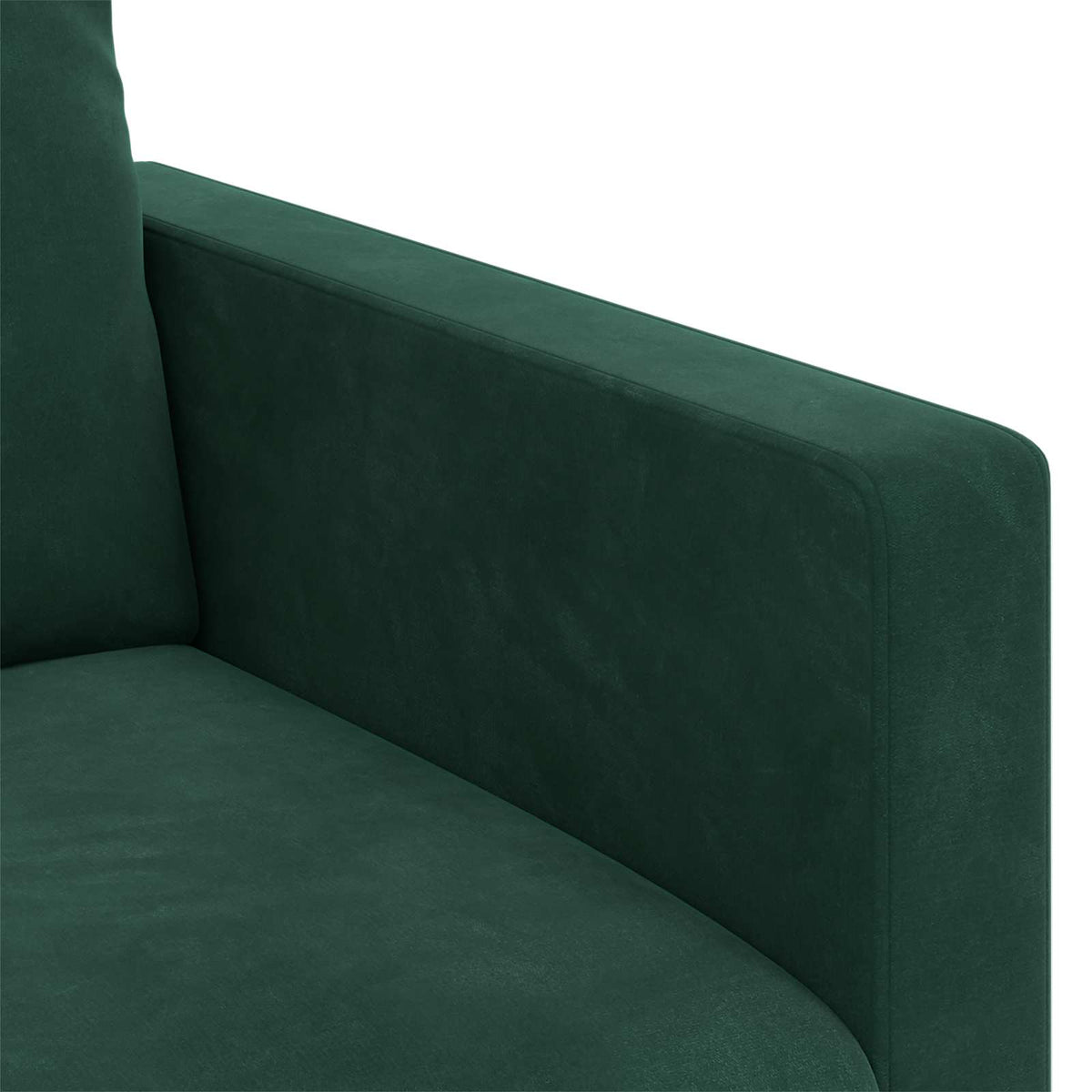 Set sofe 2 pcs Tamnozelena 158 x 78 x 80 cm Baršun