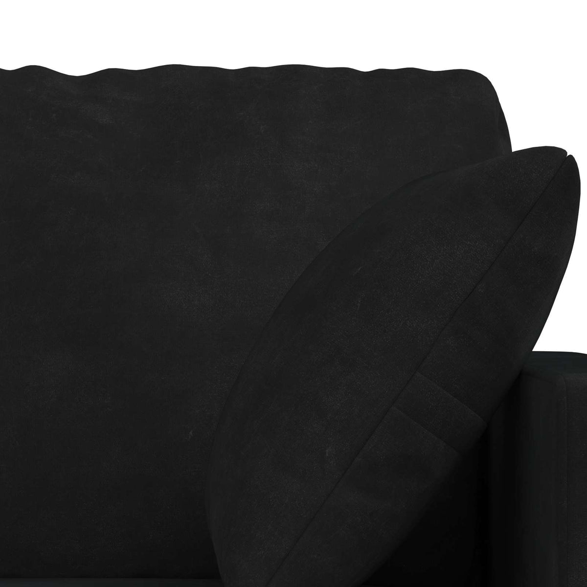 Set sofe 2 pcs Crna 158 x 78 x 80 cm Baršun