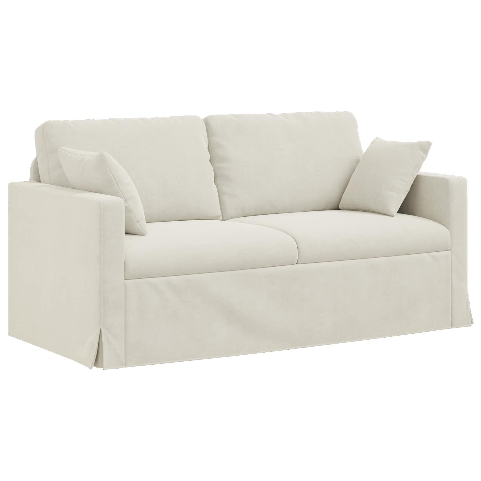 Set sofe 2 pcs Krema 158 x 78 x 80 cm Baršun
