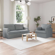 Set sofe 2 pcs Svijetlo siva 162 x 80 x 85 cm tkanina
