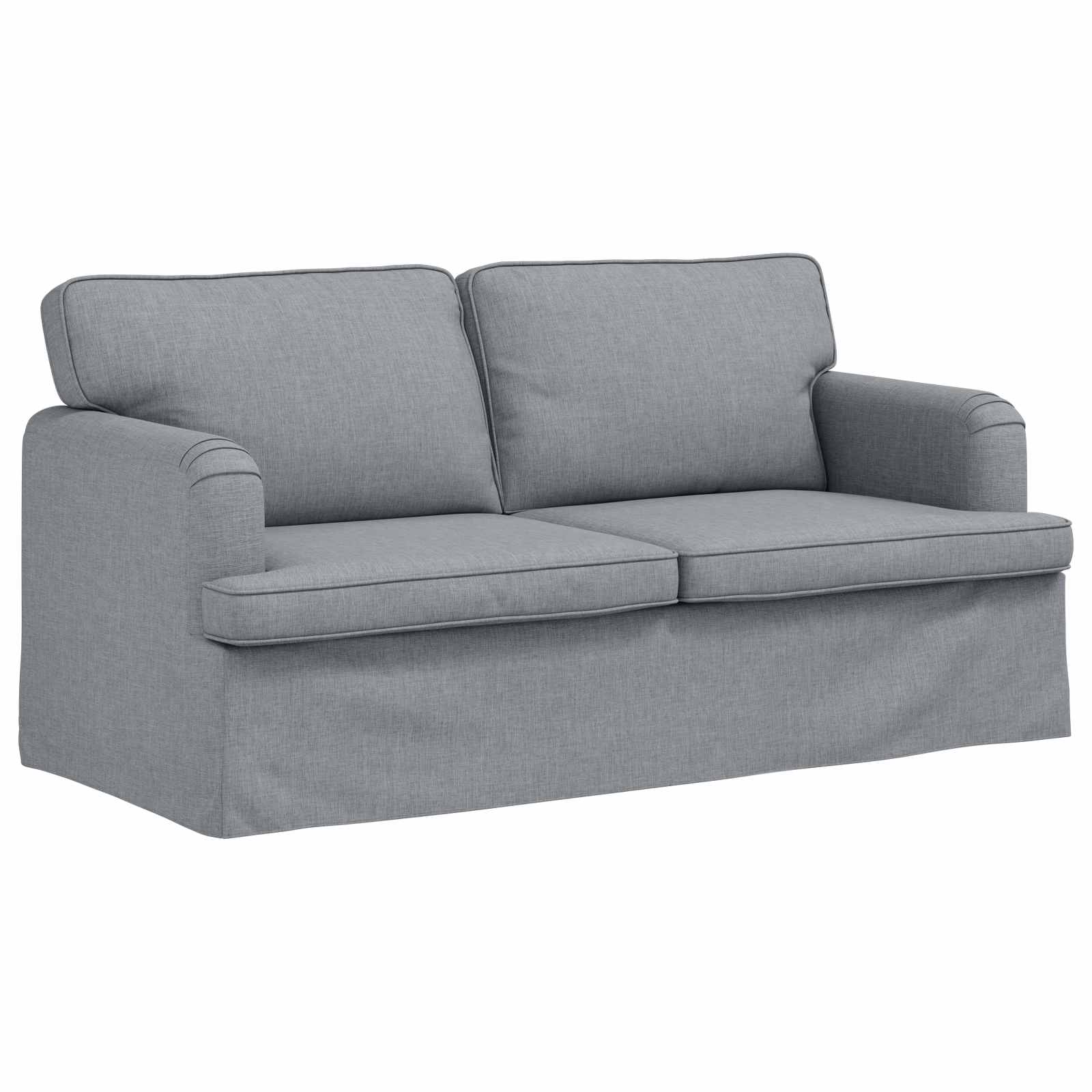 Set sofe 2 pcs Svijetlo siva 162 x 80 x 85 cm tkanina