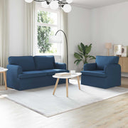 Set sofe 2 pcs Plava 162 x 80 x 85 cm tkanina