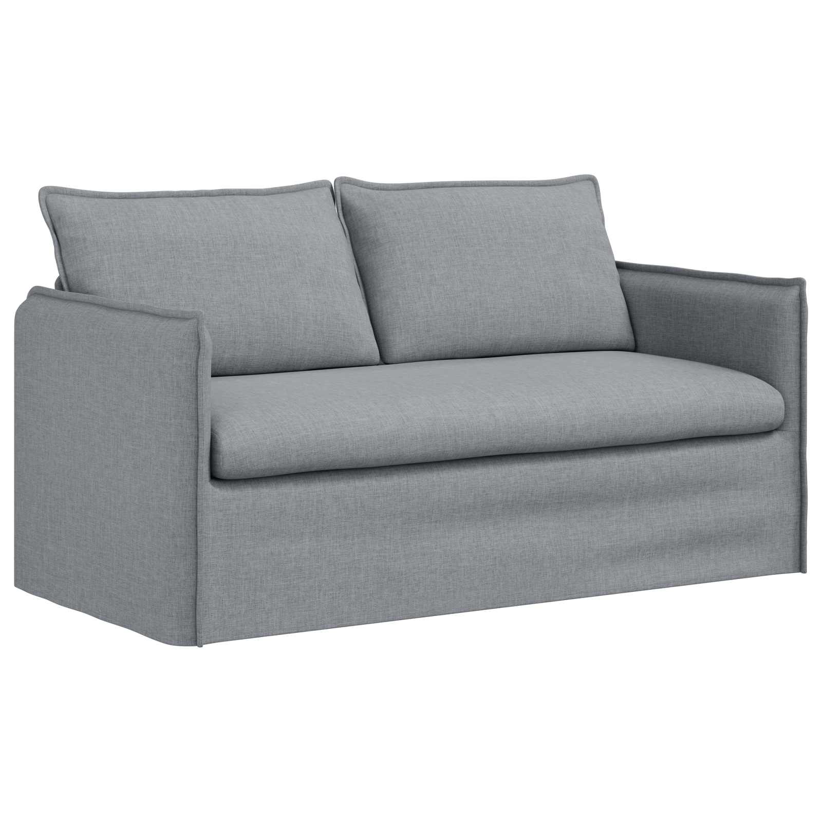Set sofe 2 pcs Svjetlosiva 156 x 82 x 85 cm Tkanina