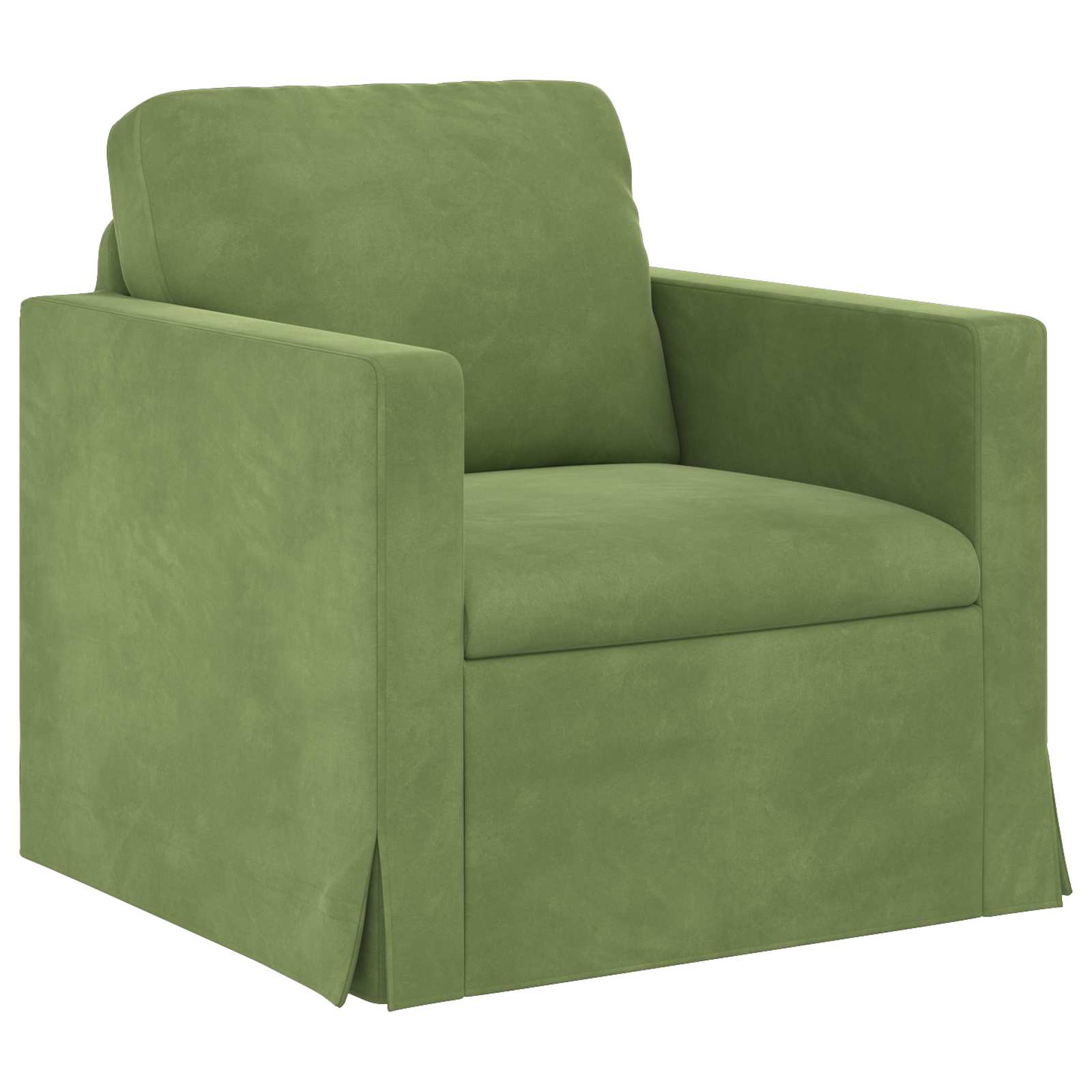 Set sofe 2 pcs Svijetlo zelena 198 x 78 x 80 cm Baršun