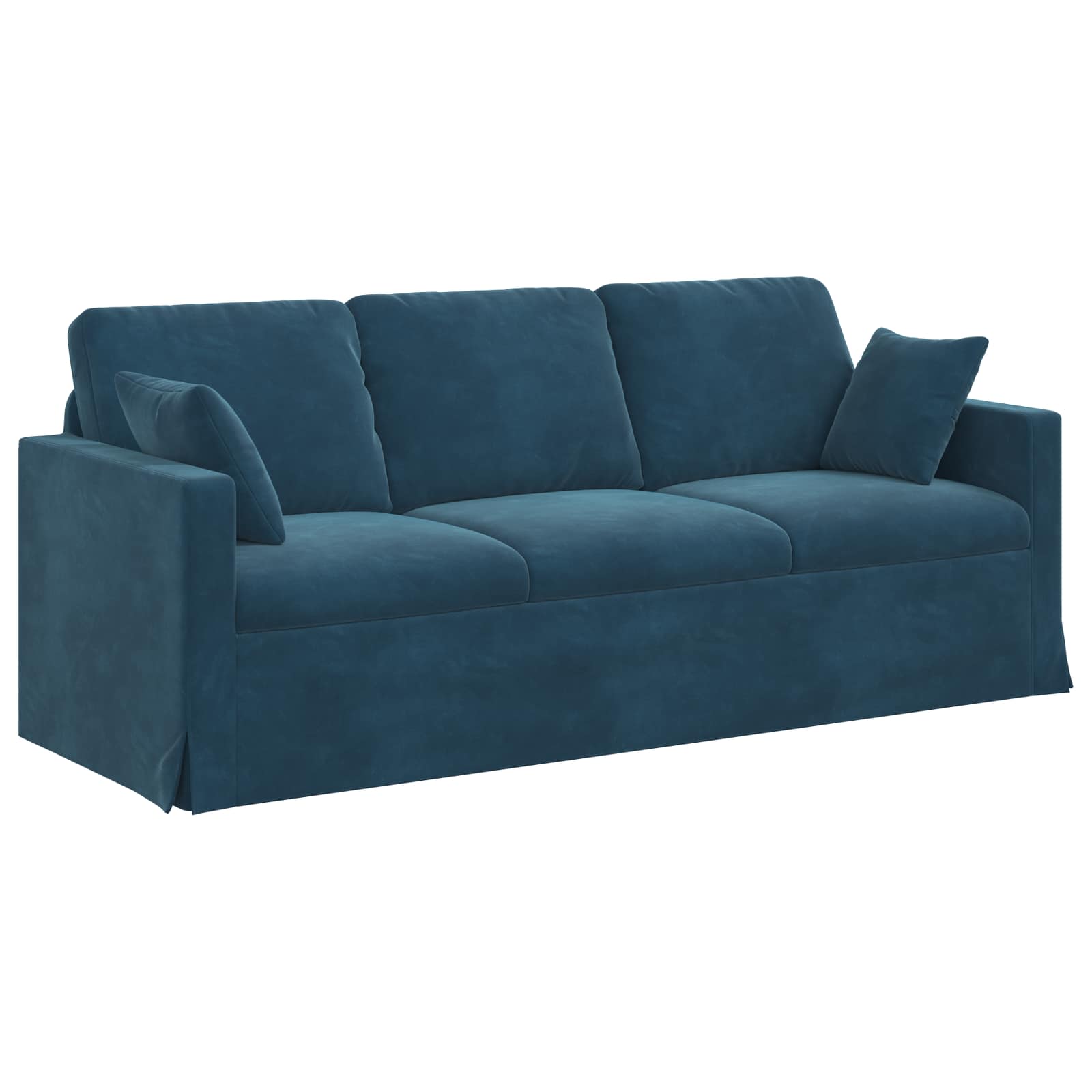 Set sofe 2 pcs Plava 198 x 78 x 80 cm Baršun