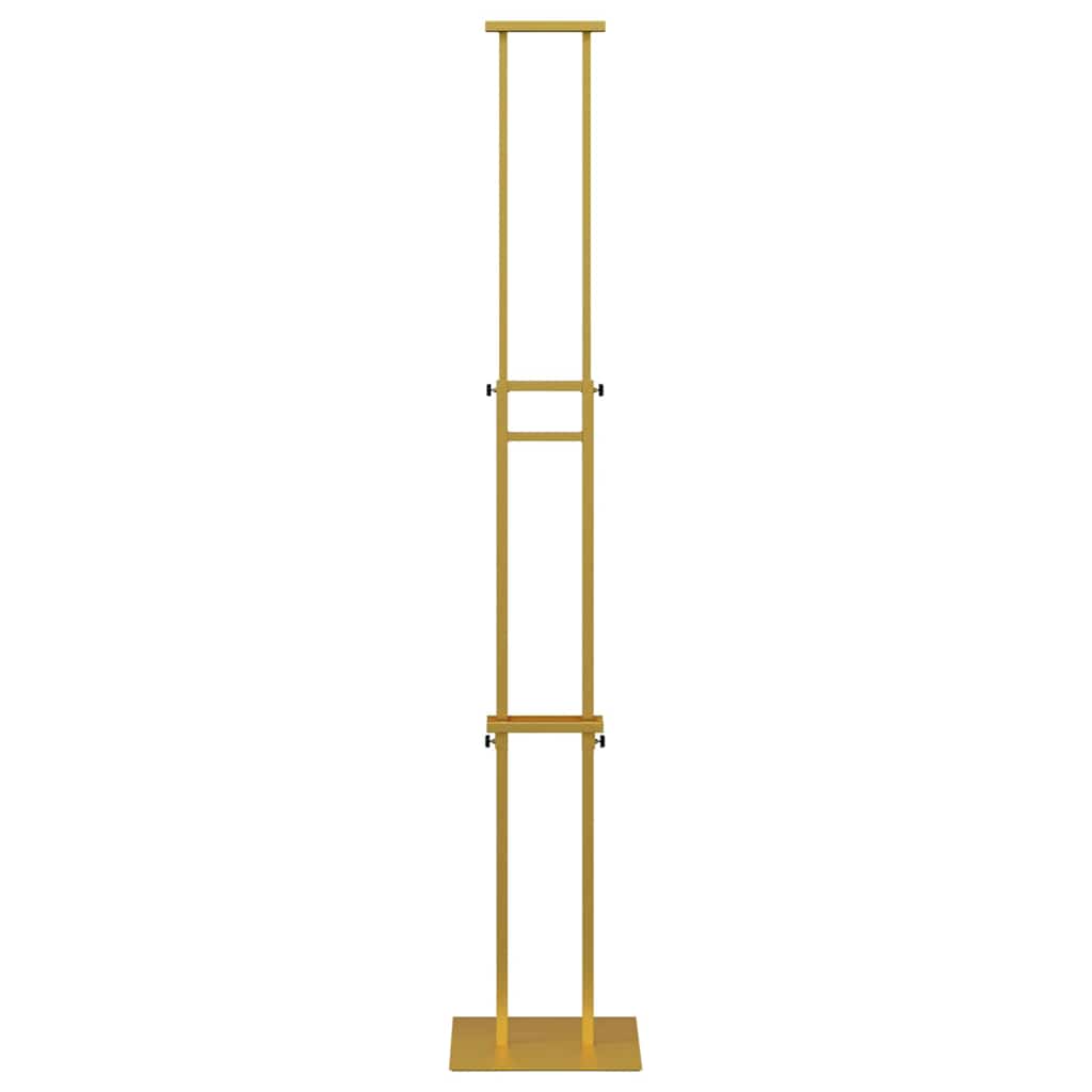 Stalci za sajmove 2 pcs Zlatno 30 x 23,5 x 210 cm Čelik