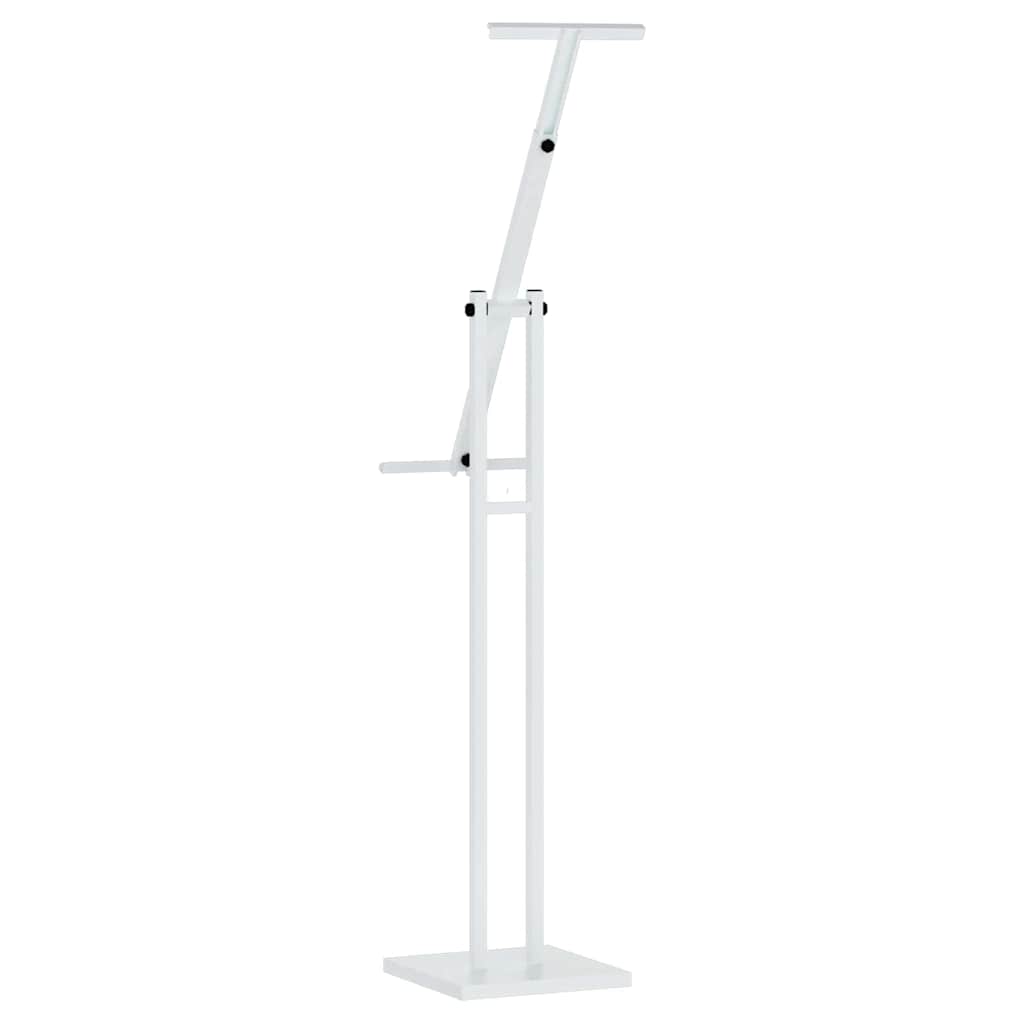 Stalci za sajmove 2 pcs Bijeli 26,5 x 26,5 x 150 cm Čelik
