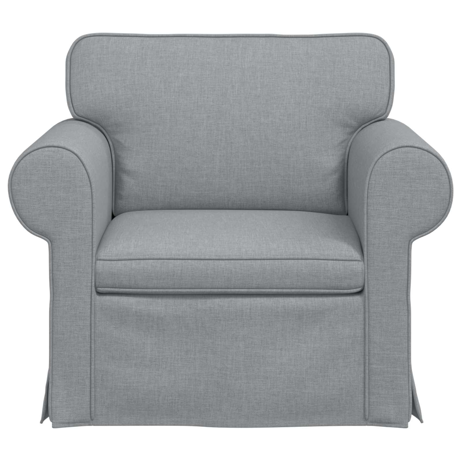 Sofa Svijetlo siva 95 x 82 x 80 cm tkanina
