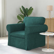 Sofa Tamnozelena 95 x 82 x 80 cm tkanina