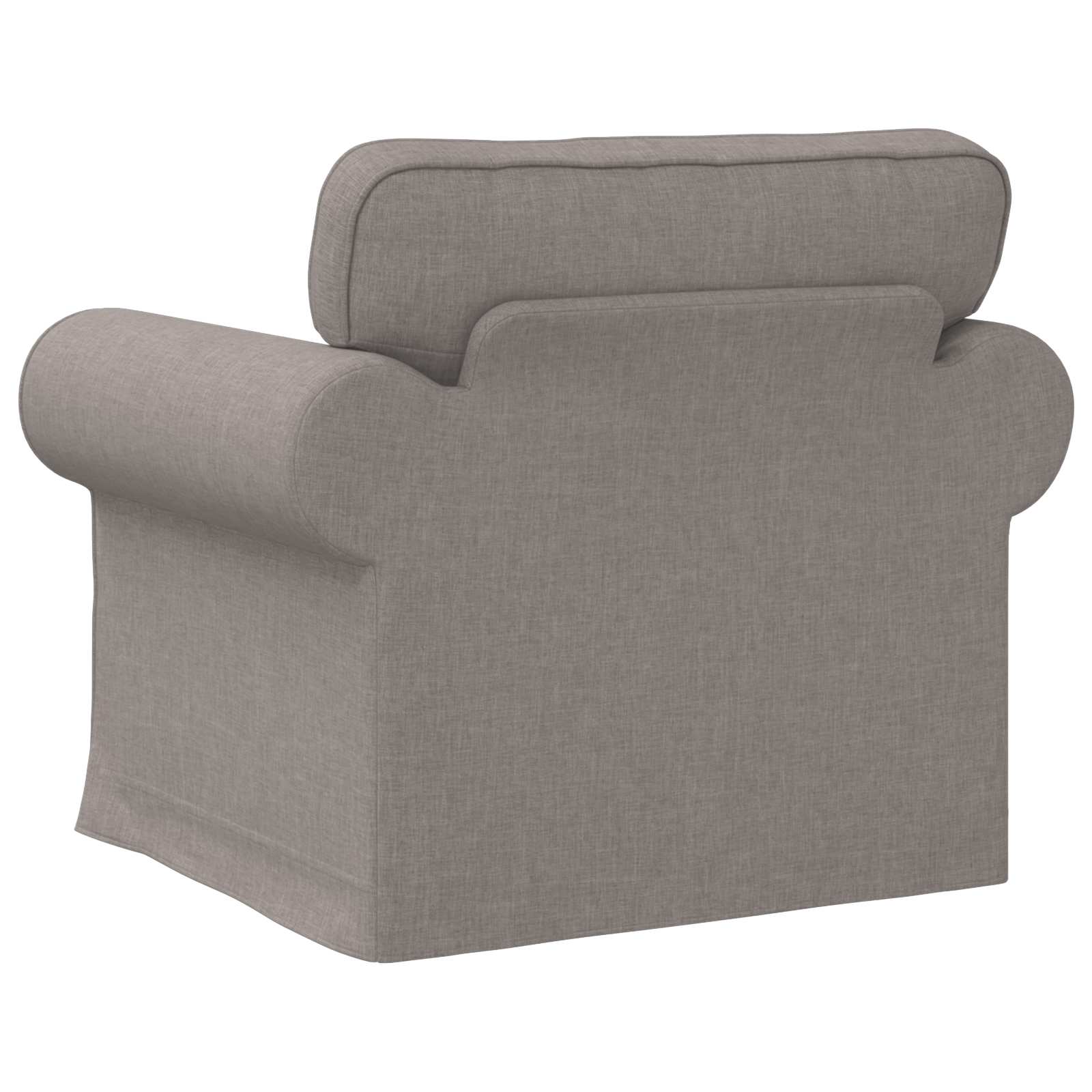 Sofa Sivo-smeđa 95 x 82 x 80 cm tkanina