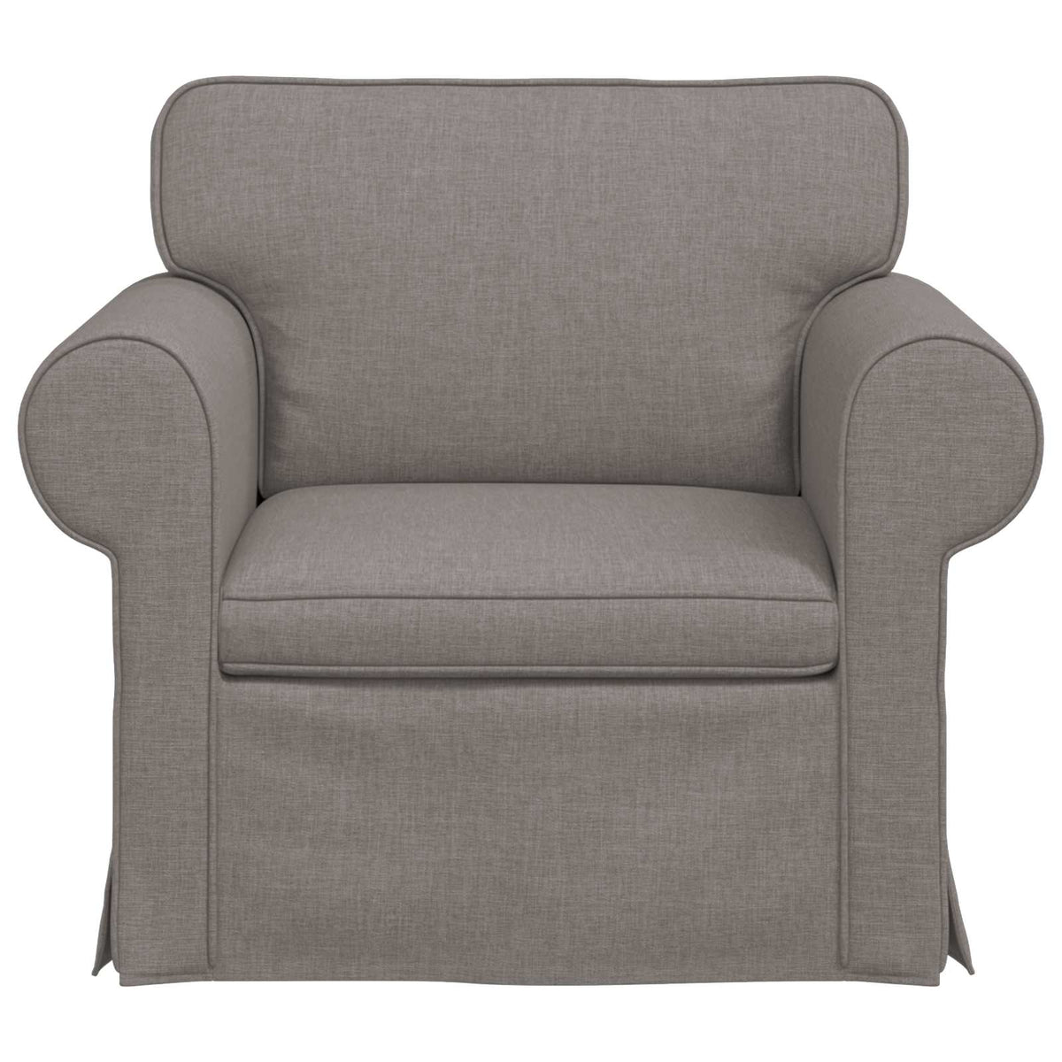Sofa Sivo-smeđa 95 x 82 x 80 cm tkanina