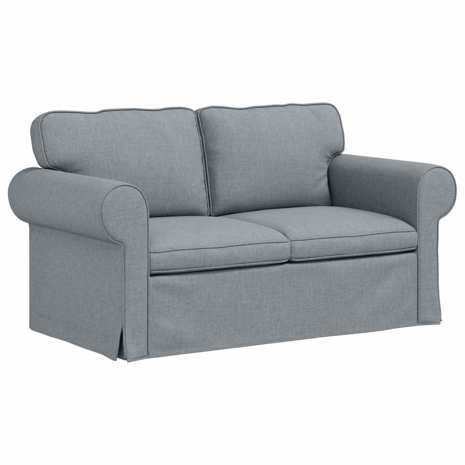 Sofa Svijetlo siva 155 x 82 x 80 cm tkanina